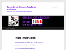 Tablet Screenshot of josevallejos.net